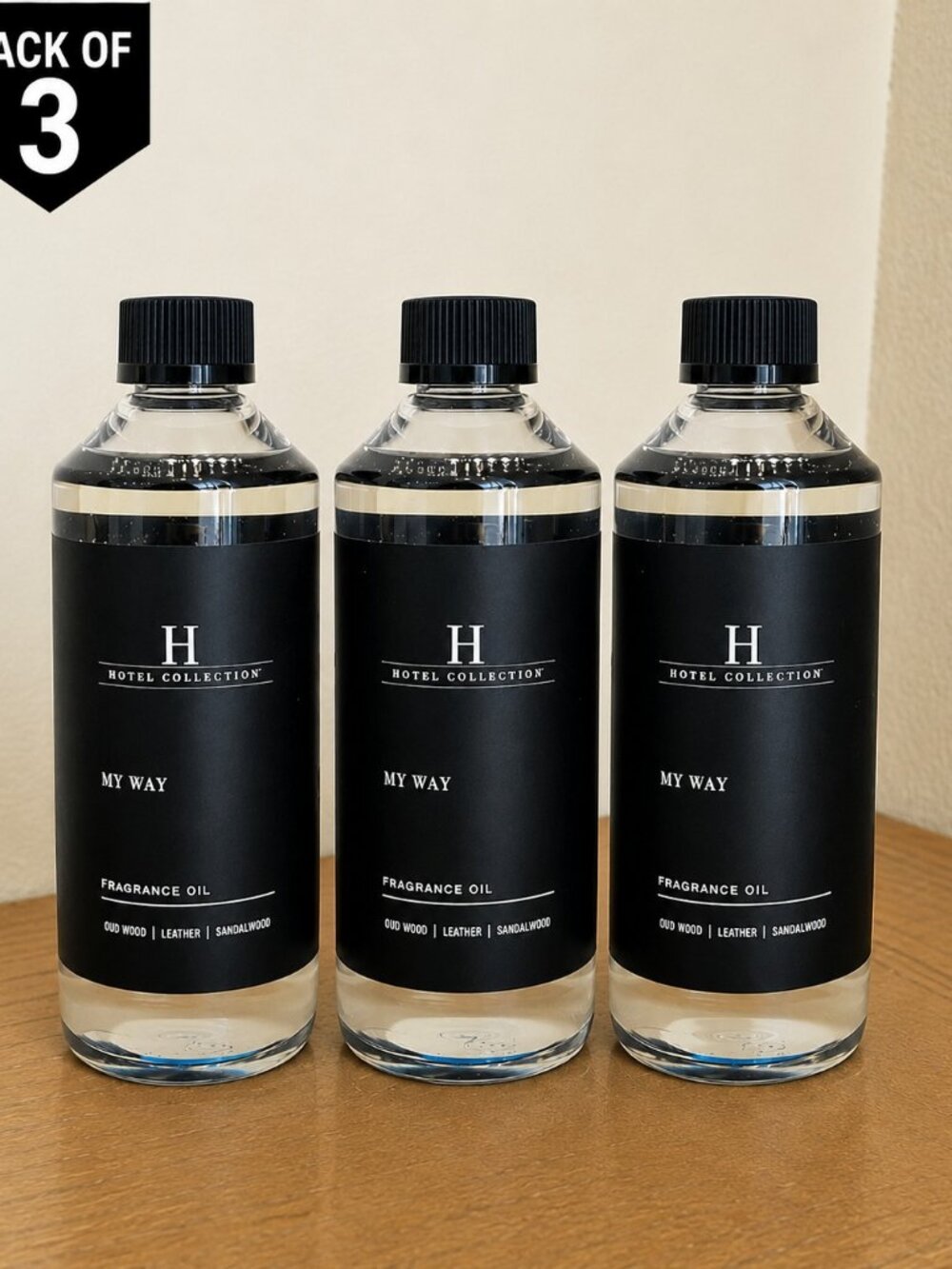 My Way 500ml Diffuser Oil I Hotel Miami , Hotel Collection Aroma360 (pack of 3)